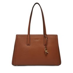 Torebka MICHAEL Michael Kors. Brązowe torebki do ręki damskie MICHAEL Michael Kors, bez wzorów, klasyczne, bez dodatków. Za 1,059.00 zł.