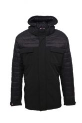 Parka Peak Mountain Cantheon. Czarne parki męskie Peak Mountain, l, bez wzorów, bez kaptura. Za 475.00 zł.