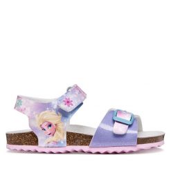 Sandały Geox. Fioletowe sandały dziewczęce Geox, bez zapięcia. Za 249.99 zł.