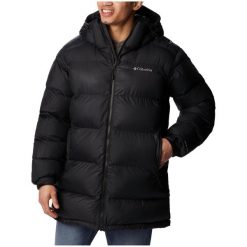 Męski płaszcz zimowy Columbia Pike Lake. Czarne płaszcze męskie Columbia, na zimę, l, bez wzorów, sportowe, bez kaptura. Za 859.00 zł.