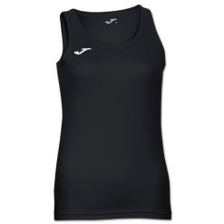 Koszulka fitness dla dziewczyn Joma Diana bez rękawów. Czarne t-shirty i topy dla dziewczynek Joma, bez wzorów, z meshu, bez ramiączek. Za 48.99 zł.