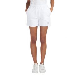 Damskie spodenki Chic Boxing. Niebieskie szorty sportowe damskie LEONE 1947 APPAREL, l, bez wzorów, z bawełny, sportowe, na fitness i siłownię. Za 84.16 zł.