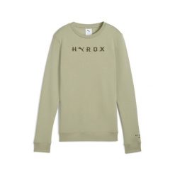Damska gruba bluza PUMA x HYROX PUMA Lux Army Green. Zielone bluzy damskie Puma, xl, bez wzorów, bez kaptura. Za 329.00 zł.