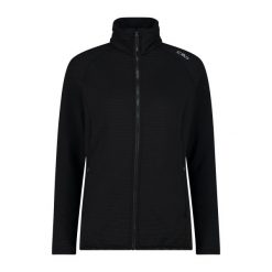 Bluza damska turystyczna CMP 34G2346. Czarne bluzy damskie CMP, l, bez wzorów, bez kaptura. Za 297.50 zł.