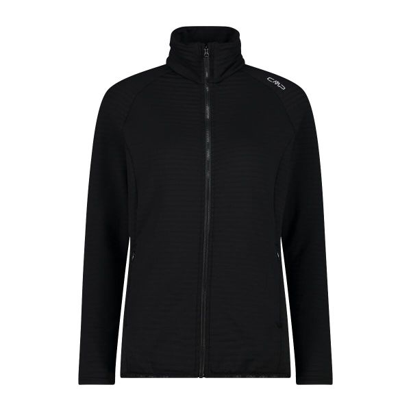 Bluza damska turystyczna CMP 34G2346. Czarne bluzy damskie CMP, l, bez wzorów, bez kaptura. Za 297.50 zł.