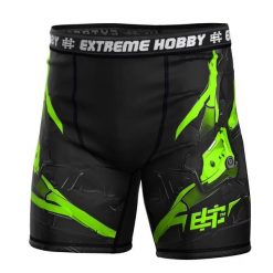 Spodenki Vale Tudo do MMA męskie EXTREME HOBBY IRON FORCE. Zielone krótkie spodenki sportowe męskie EXTREME HOBBY, m, bez wzorów, z elastanu. Za 179.00 zł.