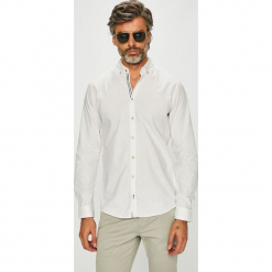 Joop! - Koszula. Szare koszule męskie marki JOOP!, z bawełny, button down, z długim rękawem. Za 379.90 zł.