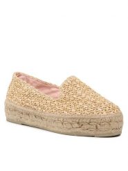 Manebi Espadryle Double Sole Espadrilles V 2.7 D0 Beżowy. Brązowe espadryle damskie Manebi, bez wzorów, z tworzywa sztucznego, bez obcasa, bez zapięcia. Za 819.99 zł.