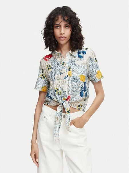 Vero Moda Koszula Valentina 10351011 Kolorowy Regular Fit. Bluzki damskie Vero Moda, s, bez wzorów, bez kołnierzyka, bez ramiączek. Za 159.99 zł.