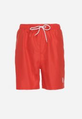 Pomarańczowe Kąpielówki z Gumką w Pasie do Kolana z Kieszeniami Clinesta. Brązowe kąpielówki męskie Born2be, m, bez wzorów. Za 34.99 zł.