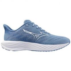Buty do biegania damskie Mizuno Enerzy Rider Jr. Niebieskie obuwie sportowe damskie Mizuno, bez wzorów, z gumy, do biegania. Za 293.00 zł.