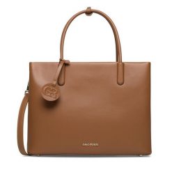 Torebka GINO ROSSI. Brązowe torebki do ręki damskie Gino Rossi, bez wzorów, klasyczne, bez dodatków. Za 195.99 zł.