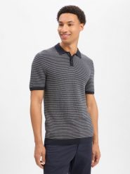 Drykorn koszulka polo z dzianiny - Triton Mężczyźni Bawełna (100%) niebieski, XL. Niebieskie koszulki polo męskie DRYKORN, m, bez wzorów, z bawełny, eleganckie, bez ramiączek. Za 379.95 zł.