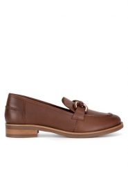 Sergio Bardi Loafersy WI23-D1069-02SB Brązowy. Brązowe mokasyny damskie Sergio Bardi, ze skóry. Za 299.99 zł.