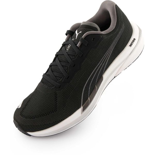 Puma Speed Nitro Wtr Ladies Bute Black/White/Pink 40 > to translate in Polish. Białe obuwie sportowe damskie Puma, bez wzorów, z meshu, do biegania. Za 375.99 zł.