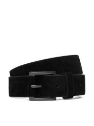 Tommy Hilfiger Pasek Th Soho Roller Suede 3.5 AM0AM14554 Czarny. Czarne paski damskie Tommy Hilfiger, bez wzorów, ze skóry. Za 229.99 zł.
