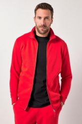 Męska Bluza dresowa stójka do 8XL. Czerwone bluzy męskie JAY-PI, m, bez wzorów, z bawełny, bez kaptura. Za 279.99 zł.