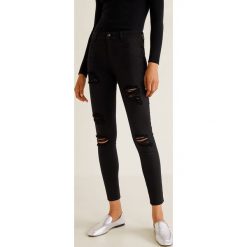 Mango - Jeansy Skinny. Czarne jeansy damskie Mango. Za 119.90 zł.