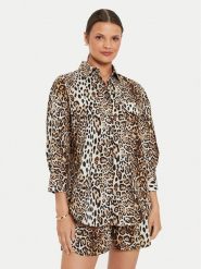 ViCOLO Koszula TB2889 Brązowy Regular Fit. Brązowe bluzki damskie ViCOLO, s, bez wzorów, z bawełny, bez kołnierzyka, bez ramiączek. Za 369.99 zł.
