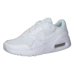 Buty Nike Air Max SC Białe Damskie. Białe obuwie sportowe damskie Nike, bez wzorów, z gumy, do biegania, nike air max. Za 463.95 zł.