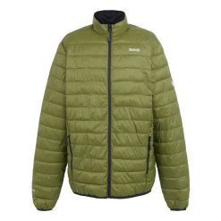 Męska Kurtka Ocieplana Hillpack II. Czarne kurtki męskie Regatta, m, bez wzorów, z puchu, trekkingowe. Za 84.99 zł.