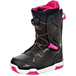 Buty snowboardowe Raven Galla Fuchsia MOZ. Czarne obuwie sportowe damskie RAVEN, bez wzorów, snowboardowy. Za 799.00 zł.