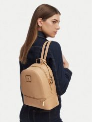 U.S. Polo Assn. Plecak BEUXT8790WVP Beżowy. Brązowe plecaki damskie U.S. Polo Assn., bez wzorów, ze skóry. Za 149.99 zł.