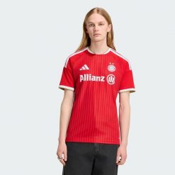 Damska koszulka podstawowa FC Bayern 26/27 Team. Białe koszulki sportowe damskie Adidas, xl, bez wzorów, z dzianiny, bez kołnierzyka, bez ramiączek, do piłki nożnej, climacool (adidas). Za 439.00 zł.