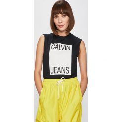 Calvin Klein Jeans - Top. Topy damskie marki Calvin Klein Jeans. Za 139.90 zł.