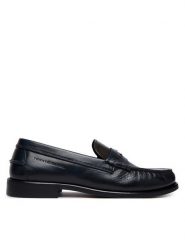 Tommy Hilfiger Lordsy FM0FM06076 Granatowy. Niebieskie mokasyny męskie Tommy Hilfiger, ze skóry. Za 649.99 zł.
