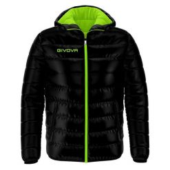 Kurtka Sportowa Givova Oanda dla Mężczyzn - Lekka i Oddychająca. Czarne kurtki męskie Givova, m, bez wzorów, z puchu, eleganckie, z kapturem. Za 212.75 zł.