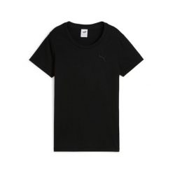 Koszulka damska Puma Better Essentials Mif. Czarne koszulki sportowe damskie Puma, bez wzorów, na fitness i siłownię. Za 148.95 zł.