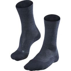 Skarpetki Falke TK2 Wool. Niebieskie skarpety męskie Falke, bez wzorów, z poliamidu. Za 177.50 zł.