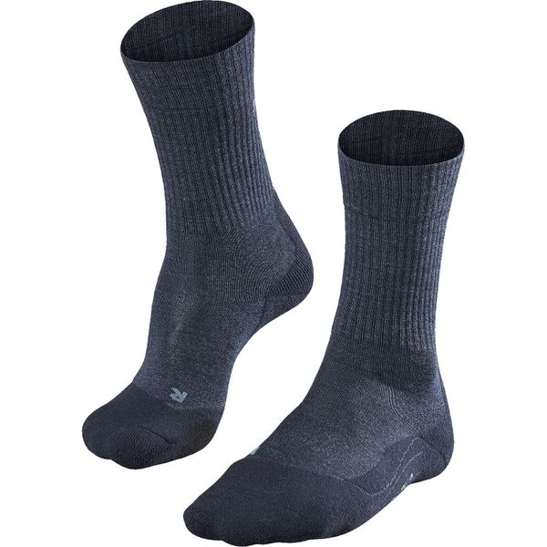 Skarpetki Falke TK2 Wool. Niebieskie skarpety męskie Falke, bez wzorów, z poliamidu. Za 177.50 zł.