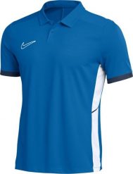 Koszulka męska Nike Dri-Fit Academy 25 SS Polo niebieska FZ9759 463 M. Niebieskie koszulki polo męskie Nike, m, bez wzorów, bez ramiączek. Za 217.44 zł.