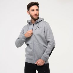 Bluza z kapturem męska Puma Gym & Pilates. Bluzy sportowe męskie Puma, m, bez wzorów, z bawełny, z kapturem, na fitness i siłownię. W wyprzedaży za 119.99 zł.