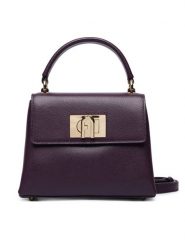 Furla Torebka 1927 WB00109 ARE000 4906S Fioletowy. Fioletowe torebki do ręki damskie Furla, bez wzorów, ze skóry, bez dodatków. Za 1,779.00 zł.