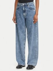 HUGO Jeansy 50567343 Niebieski Straight Leg. Niebieskie jeansy damskie Hugo. Za 509.99 zł.