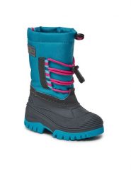 CMP Śniegowce Ahto Wp 3Q49574K Niebieski. Niebieskie buty zimowe chłopięce CMP, bez wzorów, z materiału, bez zapięcia. Za 279.99 zł.