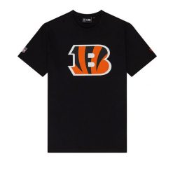 Koszulka Cincinnati Bengals NFL. Białe koszulki sportowe męskie New Era, s, bez wzorów, z bawełny, bez kołnierzyka, bez ramiączek, do piłki nożnej. Za 174.00 zł.