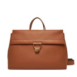 Torebka Coccinelle. Brązowe torebki do ręki damskie Coccinelle, bez wzorów, klasyczne, bez dodatków. Za 1,199.00 zł.