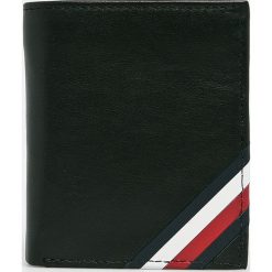 Tommy Hilfiger - Portfel skórzany. Czarne portfele męskie Tommy Hilfiger, z materiału. Za 299.90 zł.