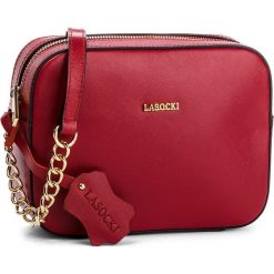 Torebka LASOCKI - BRT-071 Dk Red. Czerwone listonoszki damskie marki Lasocki, ze skóry. Za 139.99 zł.