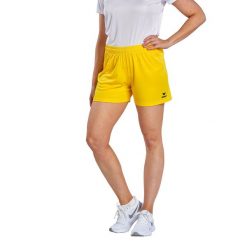 Szorty damskie Erima Rio 2.0. Żółte szorty sportowe damskie Erima, bez wzorów, sportowe, na fitness i siłownię. Za 215.99 zł.