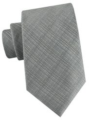 Męski Krawat - Stalowo-Popielaty - Alties. Szare krawaty i muchy Alties, bez wzorów, z tkaniny, eleganckie. Za 55.00 zł.