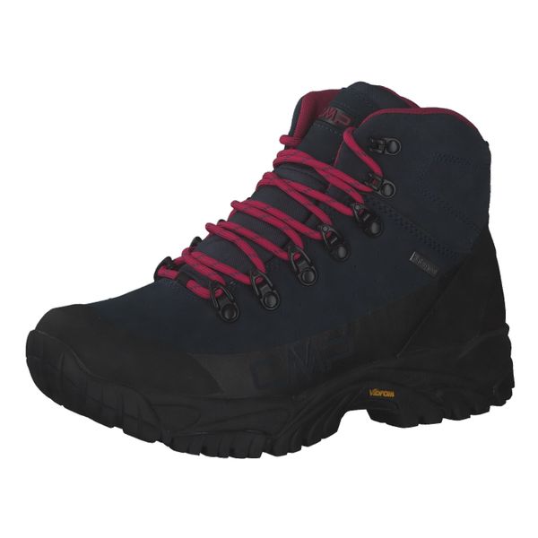 Buty trekkingowe damskie CMP Dhenieb granatowe. Czarne obuwie sportowe damskie CMP, za kostkę, trekkingowe. Za 879.99 zł.