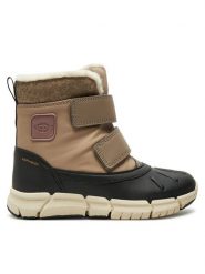 Geox Śniegowce J Flexyper Girl B Ab J46APC 054FU C0533 M Beżowy. Brązowe buty zimowe dziewczęce Geox, ze skóry, bez zapięcia. Za 359.99 zł.
