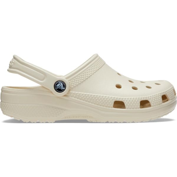 Klapki dla dorosłych Crocs Classic. Brązowe klapki damskie Crocs, bez wzorów, z materiału, sportowe, bez obcasa. Za 267.00 zł.