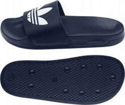 Adidas Klapki adidas Originals Adilette Lite FU8299 FU8299 granatowy 39. Niebieskie klapki damskie Adidas, bez wzorów, sportowe, bez obcasa. Za 145.84 zł.