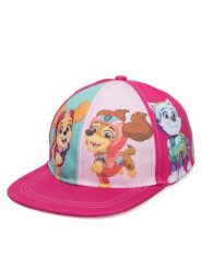 Paw Patrol Czapka z daszkiem ACCCS-SS24-407PAW Różowy. Czerwone czapki dla dzieci Paw Patrol, bez wzorów, z poliesteru. Za 39.99 zł.